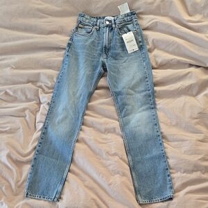 Zara Light Blue Straight Jeans - Womens Size 2